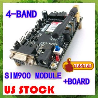 SIM900 GPRS+GSM QUAD Band Module+Development Board 4 AVR MCU ARM