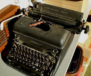 Vintage Remington Rand Desktop Typewriter