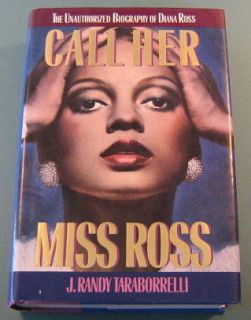 Miss Ross Unauthorized Biography Diana Ross by Taraborrelli 1st HB/DJ