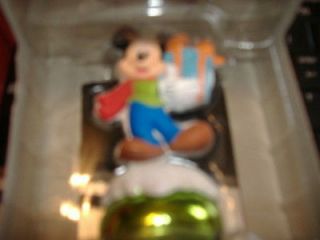 MICKEY MOUSE WALT DISNEY HOLIDAY ORNAMENT CHRISTMAS NEW IN BOX WITH