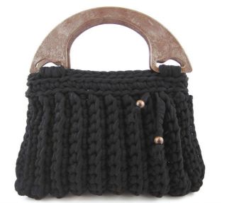 DMC Hooked Zpagetti MILANO Crochet Handbag Kit   Choice of Colours