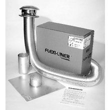 Ft Aluminum Chimney Liner, Gas or ProPane Furnace, Water Tank, Boiler