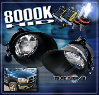 02 09 DODGE RAM 1500 2500 3500 PICKUP BUMPER DRIVING FOG LIGHT LAMP