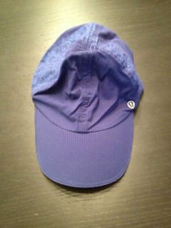 RARE LULULEMON Running Hat with zipper pocket at back Sold out in