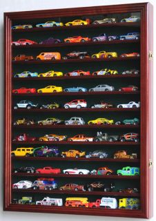 Wheels 164 Scale Diecast Display Case Cabinet Wall Rack  LED LIGHTS