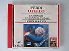 Verdi Otello Highlights / Maazel, Domingo, Ricciarelli (CD 1987 EMI