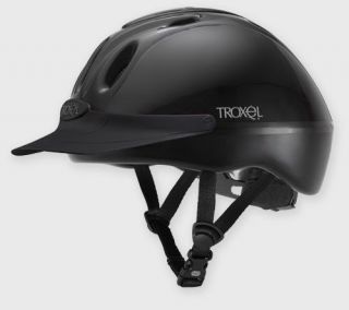 Troxel Spirit Horse riding helmet Black Extra Large X L