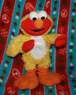 Sesame Street Plush Toy Chicken Dancing Elmo Dance Dances Interactive