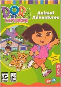 Dora the Explorer Animal Adventures MAC CD learn numbers counting