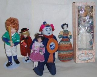 Collectible doll lot Avon Queen Anne porcelain