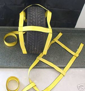 DEMCO Auto Basket Strap w/loops Wheel Tie Tow Dolly Y