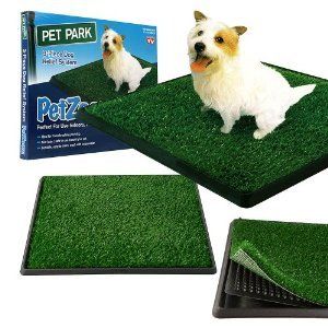 Pet Potty Dog Training Pad Park Patch Mat Indoor 30 x 20 x 2 New