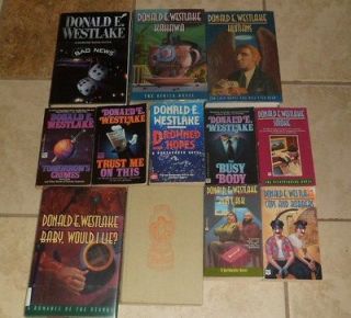 Lot 12 DONALD E. WESTLAKE Novels mysteries books Dortmunder + more