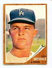 DON DRYSDALE 1962 Topps #340 Excellent Near Mint Condition LOS