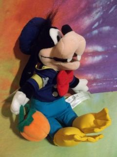 NWT VHTF Disney GOOFY as DONALD Duck Bean Bag Plush Halloween Costume