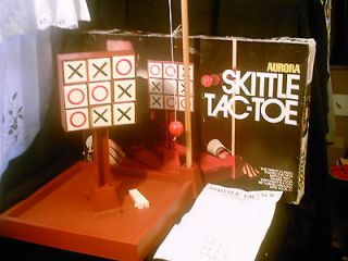1972 Aurora Products Skittle Tac Toe presented by Don Adams Complete