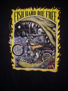Die Free, Sitka, Alaska Black T shirt Size L Excellent Condition