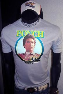CHIPS Erik Estrada C.H.I.P.S. Ponch TV Show Dukes Hazzard NOS T Shirt