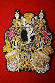 BRITISH ROYAL CORPS OF SIGNALS DRUM MAJOR APPOINTMENT BADGE #2