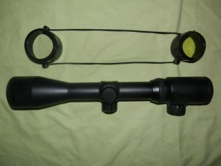RIFLE SCOPE R 3 9 X 42 E EAGLE EYE OPTICS CO. WITH BATTERY AND COVERS