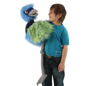 Brand New Giant Bird Emu Glove Puppet by The Puppet Co.