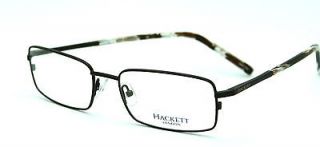 HEK1063 01 New BLACK 54/17 Authentic MEN Designer Eyeglasses Rx Frame