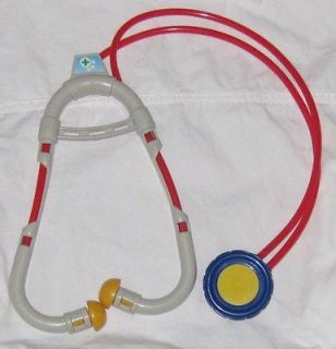 Toy Gray Red Stethoscope Toy   Costume Accessory
