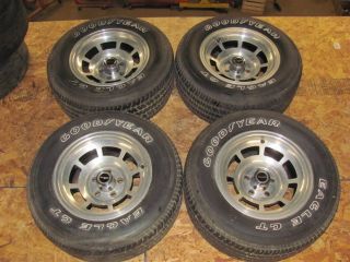 Original Alloy Wheels & Eagle GT Tires Rims 1980 1981 Survivor