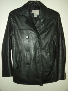 eddie bauer leather jacket in Womens Clothing