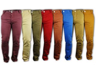 Mens Soul Star Jeans Chino MP Kidder Cotton Pants Trousers Casual