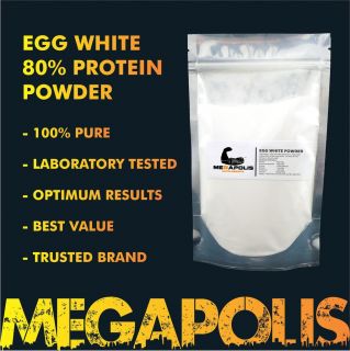 EGG WHITE PROTEIN POWDER 500g EWP EAP 80% PROTEIN