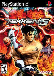 Tekken 5 (Sony PlayStation 2, 2005) COMPLETE!