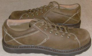 Eddie Moran Road Boots Tar Eaters Vintage Leather EM560 Size 9M Khaki
