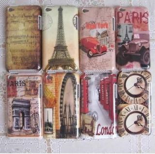 Eiffel Tower/New York/London Hard SKIN CASE COVER FOR IPOD TOUCH 4 4G