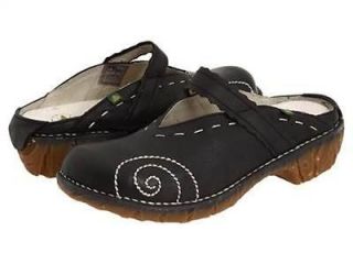 El Naturalista Iggdrasil N096 Womens Leather Frog Casual Shoes Clogs
