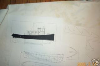 small harbor tug model boat plan