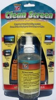 LCD LED TV Flat Plasma Computer Cleaning Laptop Monitor Screen Cleaner