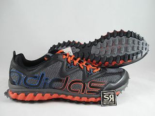 New Adidas Mens VIGOR TRAIL 2.0 2012 Running Shoes Trainers Orange