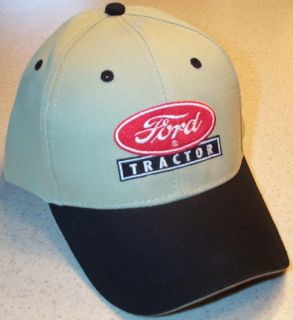 Ford Tractor Logo Embroidered Solid Hat (4 colors)