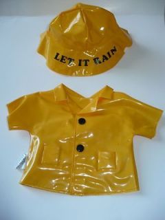 VINTAGE SNOOPY WARDROBE YELLOW SLICKER AND HAT