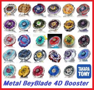 Takara Tomy]Metal BeyBlade 2, Metal BeyBlade 4D Boosters (NO LAUNCHER