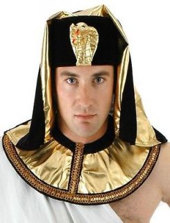 Egyptian King Tut Cleopatra Velvet Adult Kids Costume Headpiece