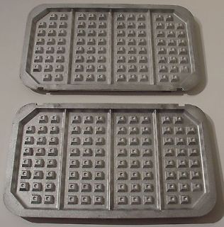 General Electric GE Waffle Iron 4170418 Replacement Plates Cat #149G47
