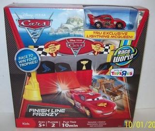 CARS Finish Line Frenzy Game with Lightning Mcqueen TRU Exclusive NEW
