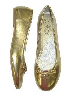 gold flats 6 in Womens Shoes