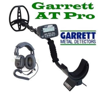 Garrett AT Pro Metal Detector with Free Land Headphones