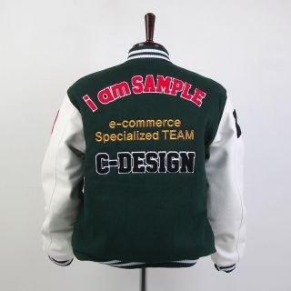 CUSTOMIZED PERSONAL CHENILLE LETTER EMBROIDERY VARSITY LETTERMAN TEAM