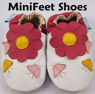 SOFT LEATHER BABY SHOES 0 6, 6 12, 12 18, 18 24 Mths PF