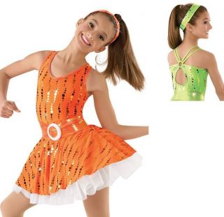 NEW Sunshine Tap Jazz Dance Baton Skating Pageant Wear Competition
