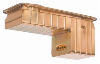 Milodon Oil Pan Steel Gold Iridite 8 qt. Ford BB FE 390/427/428 Pickup